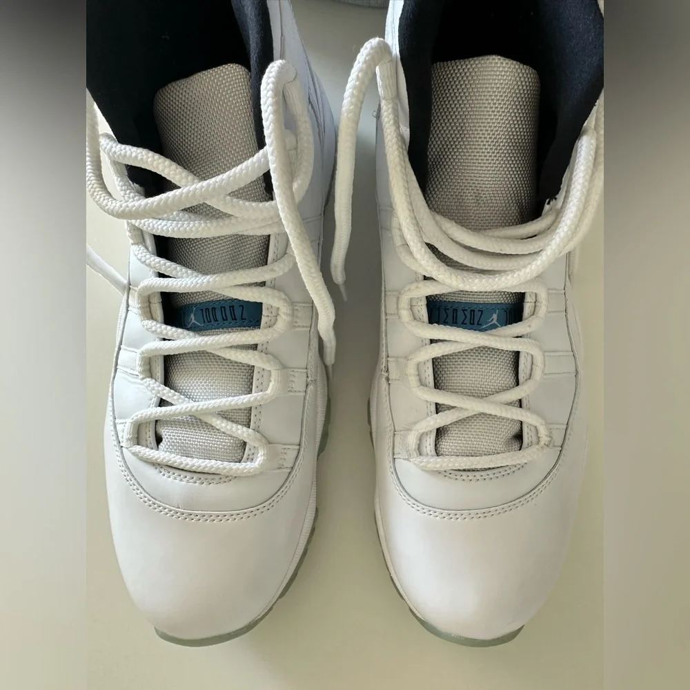 Men’s Air Jordan 11 Retro ‘Legend Blue’ 2014 White Size 12